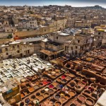 Morocco Fez tannery
