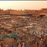 Morocco marrakech medina