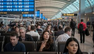 Chicago O’Hare chaos leaves hundreds sleeping on floors as major airlines scramble