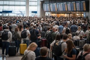 Delta Passengers Stuck Overnight as 465 Flight Delays Cascade Across Major US Airports