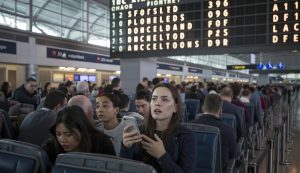 JFK Airport chaos leaves thousands stranded as major airlines scramble to rebook 265 delayed flights