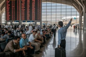 Middle East Flight Crisis Leaves 100,000+ Passengers Stranded Across 7 Countries