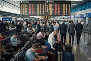 UK airports quietly canceling hundreds of flights as Middle East conflict spreads to travel